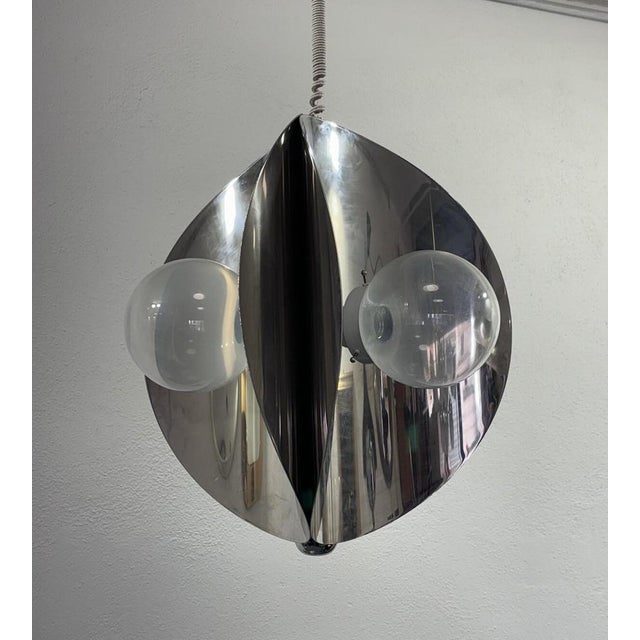 1970s Modernist Space Age Pendant Lamp, 1970s For Sale - Image 5 of 11