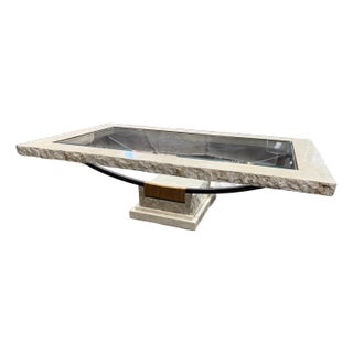 Casa Bique Tessellated Stone Coffee Table For Sale