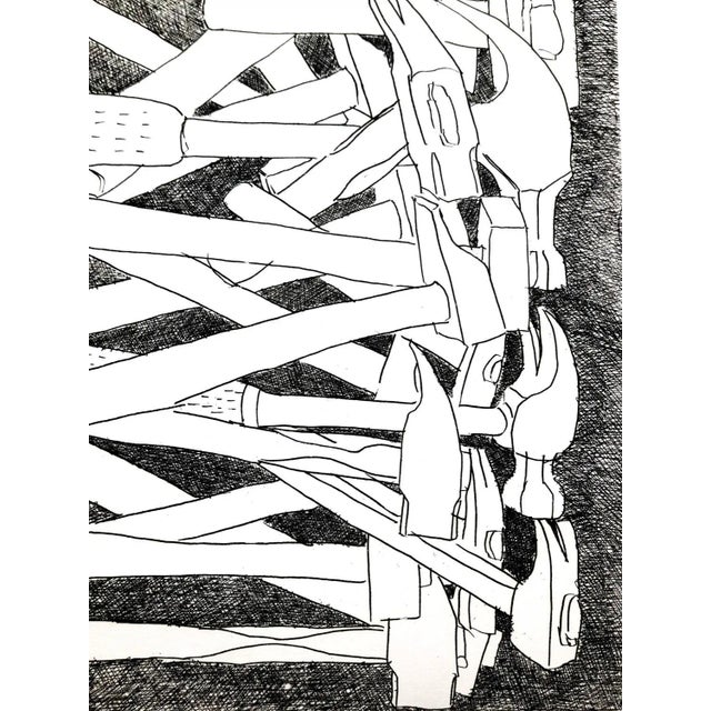 Arman - Accumulations - Original Signed Etching 1980s For Sale - Image 4 of 8