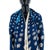 Textile Chanel Navy Blue Monogram 100% Silk Scarf For Sale - Image 7 of 10