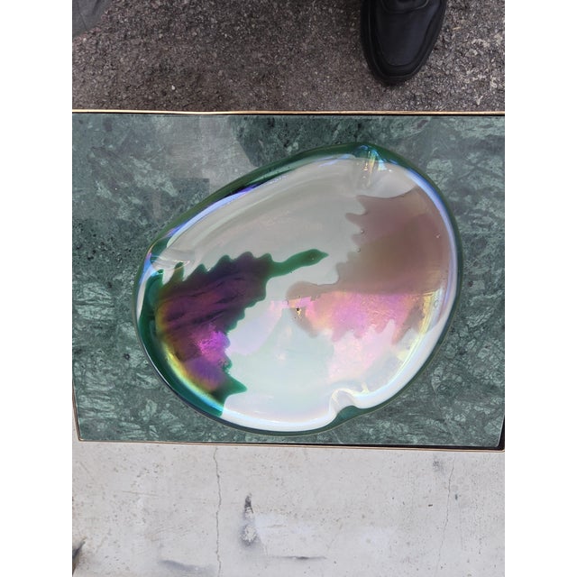 Green Murano Glass Ashtray or Decorative Bowl from Seguso Vetri d'Arte, 1950s For Sale - Image 6 of 7