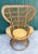 Emmanuelle Armchair in Rattan by Gio Ponti, Italy, 1960 For Sale - Image 12 of 13