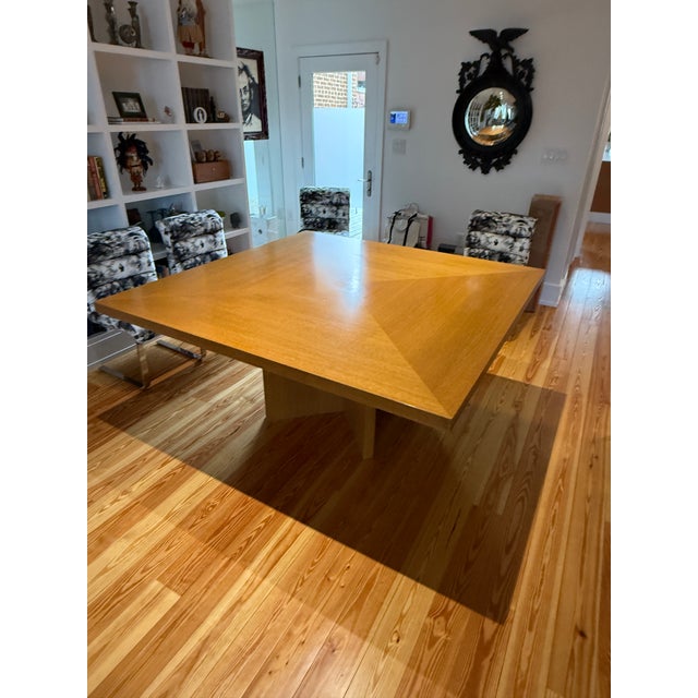 Square Custom Dining Table Purchased custom on 1st Dibs for over $10,000, this table is a piece of art ready for it s new...
