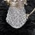 1920s Crystal Syrup Pitcher, Milk Jug, Creamer With Metal Lid With Animal Head Spout For Sale - Image 10 of 10