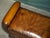 Early 20th Century Antique Edwardian Sculptural Leather Scroll End Ottomans, 1910, Set of 2 For Sale - Image 5 of 18