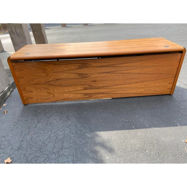 1990s Vintage Mid Century Modern Credenza For Sale - Image 12 of 12