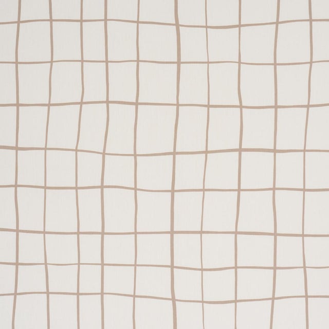 Drawn on a grand scale, the charmingly wonky Painterly Windowpane is as graphic and dramatic as a windowpane pattern can...