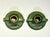 Traditional Mid 20th Century Pair of Roseville Candle Holders For Sale - Image 3 of 8