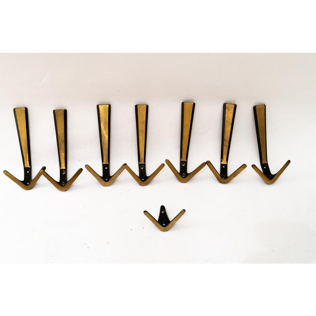 Hooks by Herta Baller, Vienna, Austria, 1950s, Set of 8 For Sale - Image 10 of 14