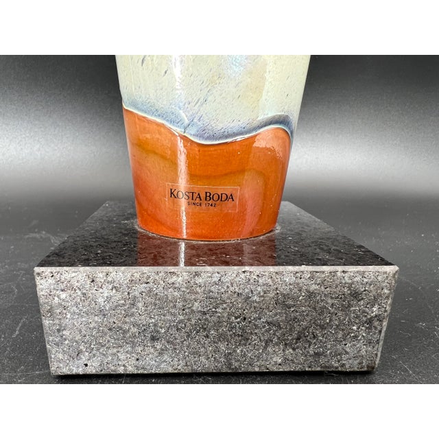 Limited Edition Art Glass Piece by Bertil Vallien for Kosta Boda, 1990s For Sale - Image 6 of 8