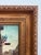 French Antique 19th Century French Oil Painting Genre Scene Figures Village Tavern Art For Sale - Image 3 of 13