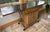 Mid-Century Modern Vintage Mastercraft 1970 Grand Rapids Expandable Burlwood & Brass Rolling Bar Cart Server For Sale - Image 3 of 8