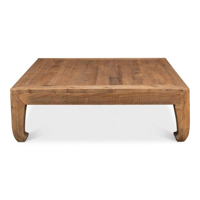 A narrow waist beneath the top follows the Ming cabinetmaking practice of making a substantial form appear lighter. Here...