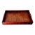 1970s Bamboo Rattan Handle Tray For Sale