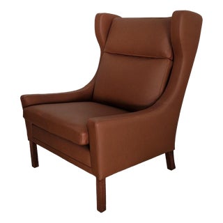 Wingback Chair by Børge Mogensen For Sale