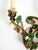 Floral Wall Lamps in Metal with Hand-Painted Details, Italy, 1950s, Set of 2 For Sale - Image 10 of 17