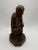 Antique Japanese Wood Carving of a Man With Cat For Sale In Chicago - Image 6 of 12