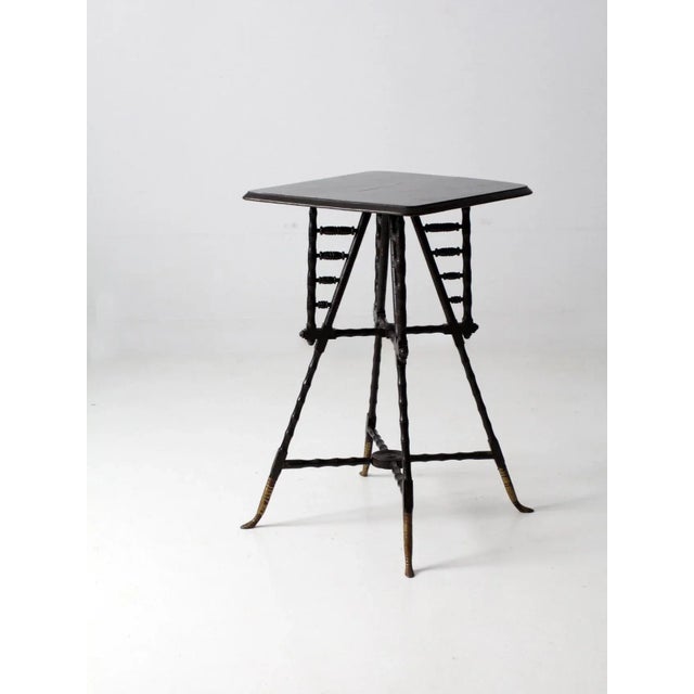 Antique End Table For Sale - Image 11 of 12