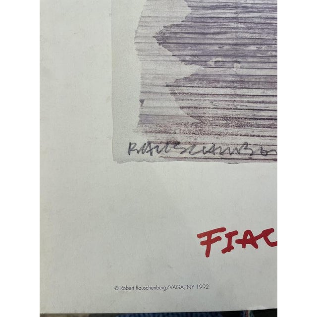 Robert Raushenberg Pass for two (Night Sights), 1992 Vegetable dye water transfer on paper Exhibition poster date 1992...