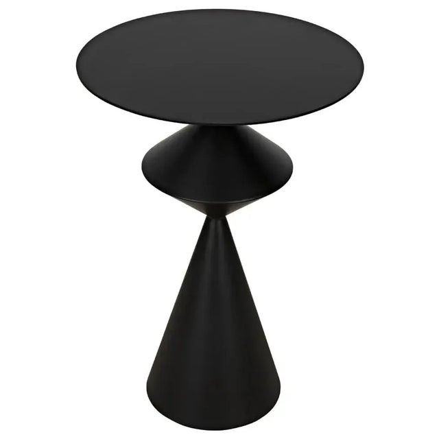 Mid-Century Modern NOIR Zasa Side Table, Black Iron For Sale - Image 3 of 6