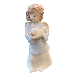 Lladro Heavenly Love Angel Porcelain Figurine