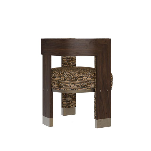 Wood Brooklyn Dining Chair by Porus Studio For Sale - Image 7 of 10