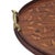 Coffee Monumental English Butler's Gallery Tray Edwardian Ornate Inlay Mahogany 27" For Sale - Image 8 of 14