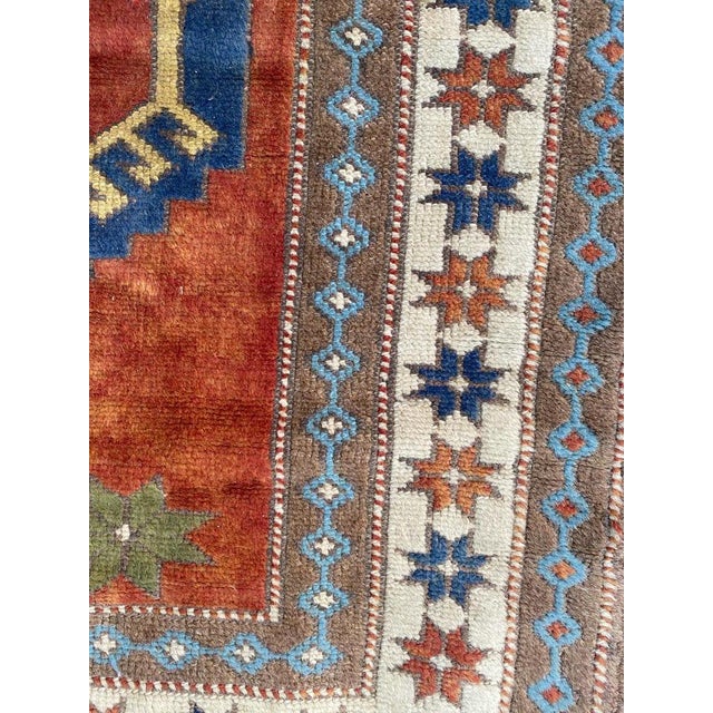 Vintage Turkish Kars Rug, 1970s For Sale - Image 10 of 18