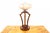 Art Deco table lamp from the mid-20th century, Poland. Dimensions: height 64 cm / diameter 32 cm European Plug (up to...