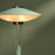 Stilnovo Sage Green Lacquered Floor Lamp with Brass Details from Stilnovo, Italy, 1955 For Sale - Image 4 of 12