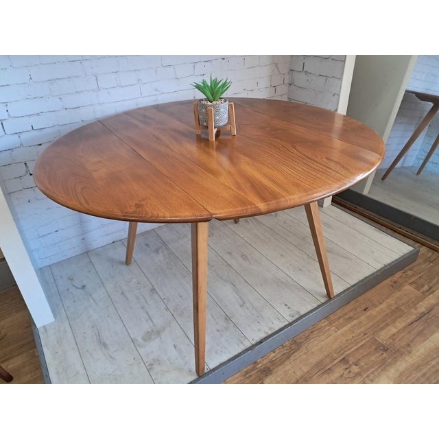 Mid-Century Modern Blonde Plank Dining Table in Elm by Lucian Ercolani for Ercol, 1960s For Sale - Image 13 of 18