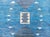 Modern Swedish Pile Rug in Blue Tones by Doris Leslie Blau For Sale - Image 4 of 10
