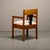 Wood Dutch Art Deco Amsterdam School Armchair in Oak and Bouclé Fabric, 1930s For Sale - Image 7 of 17