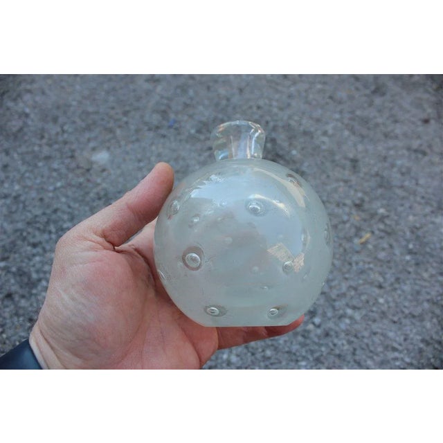 Small Round Murano Glass Vase from Barovier & Toso, 1950s, in Very Good conditions. Designed 1950 to 1959 This piece is...