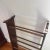 Primitive American Turned Wooden Quilt Rack Library Stand For Sale - Image 10 of 12