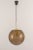 This is a large smoked glass ball (hand-made) pendant, manufactured by limburg, germany, from 1970 to 1979. The sockets...