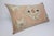 Peach Handwoven Vintage Turkish Oushak Rug Pillow Cover-20'' X 34'' For Sale - Image 8 of 10