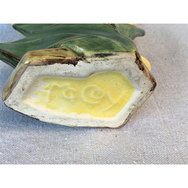 Green Vintage McCoy Double Tulip Vase For Sale - Image 8 of 10