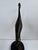 Vintage Korean Black and Gold Heron Sculpture on Oval Base, 13” For Sale - Image 10 of 11