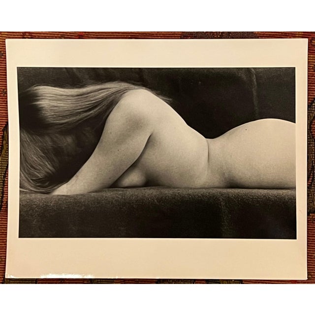 Contemporary Black & White Monochrome of a Female Nude by Contemporary American Photographer 1955 Circa For Sale - Image 3 of 6
