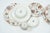 Cream Jacobean English Ceramic Dinnerware by Churchill, 2000s, Set of 31 For Sale - Image 8 of 10