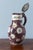 Manganese Floral Pewter Mounted Jug from Brussels Faience, 1700s For Sale - Image 4 of 11