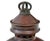 Large Antique French Copper and Glass Street Lantern, 1880 For Sale - Image 3 of 8