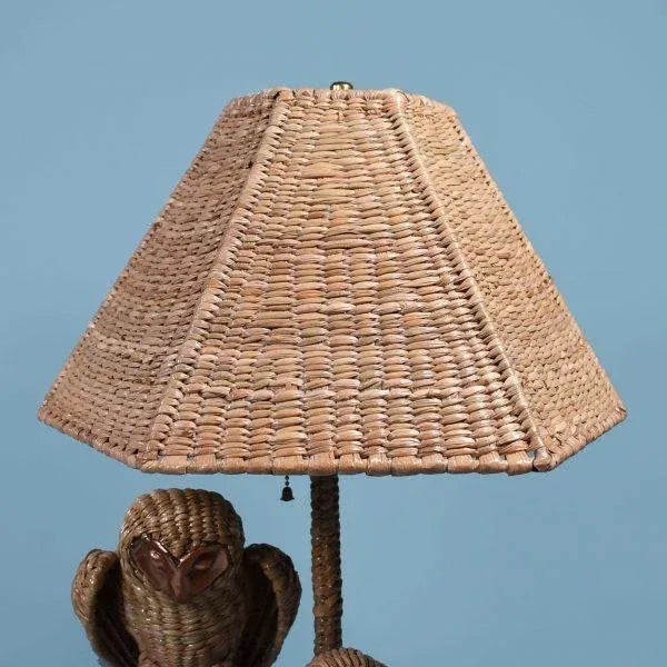 Mario Lopez Torres Mario Lopez Torres Owl Table Lamps - A Pair For Sale - Image 4 of 9
