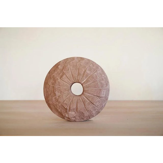 Small the Wheel of Time Sculpture by Jean-Baptiste Van Den Heede For Sale - Image 6 of 9