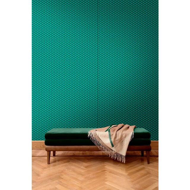 This decorative fabric comes in the form of boiserie over a wooden honeycomb panel measuring 135 cm by 200 cm tall. The...