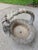 Sculpture Materials Vintage Cement Garden Planter Basket For Sale - Image 7 of 13