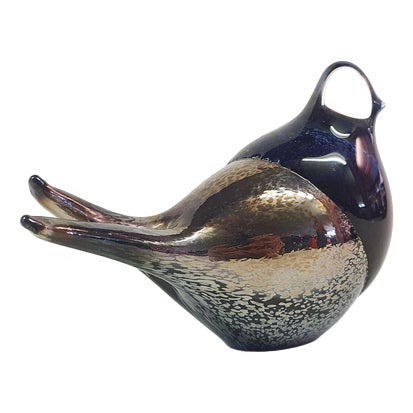 Glass Bird attributed to Art Glass Team, Finland, 1980s For Sale