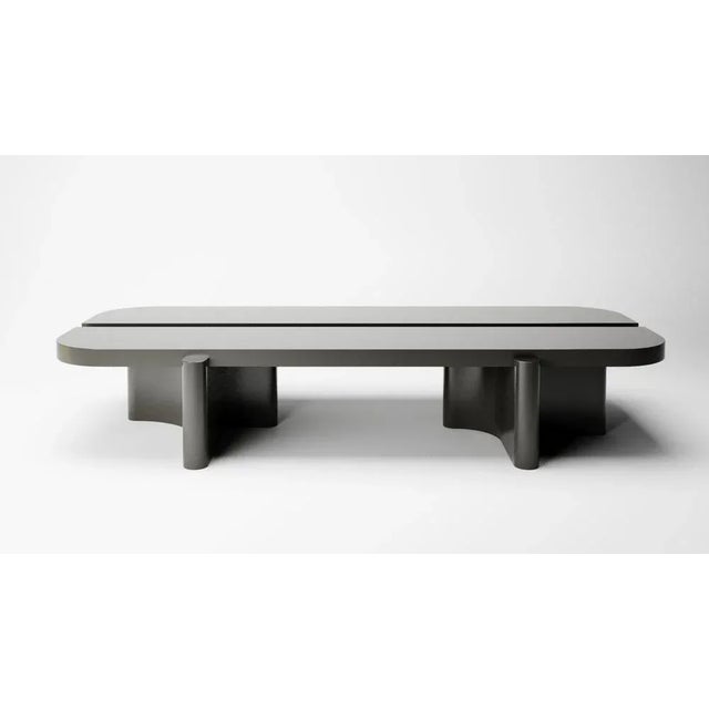 Not Yet Made - Made To Order Riviera Table in Olive Lacquer by Studio Rig for Collector For Sale - Image 5 of 5