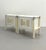 Mid 20th Century Vintage Postmodern Faux Bamboo & Cane Bedside Tables – Pair For Sale - Image 5 of 6